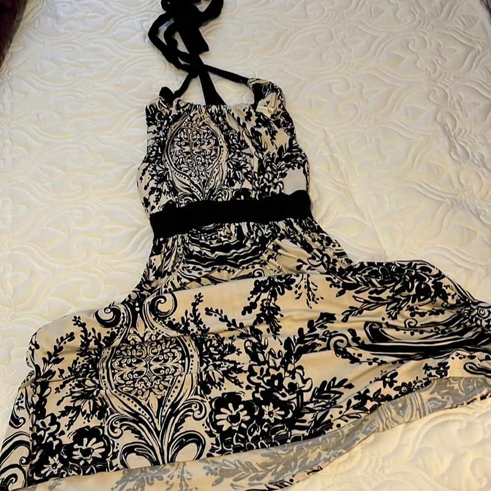 Westin Wear XS black and cream summer dress